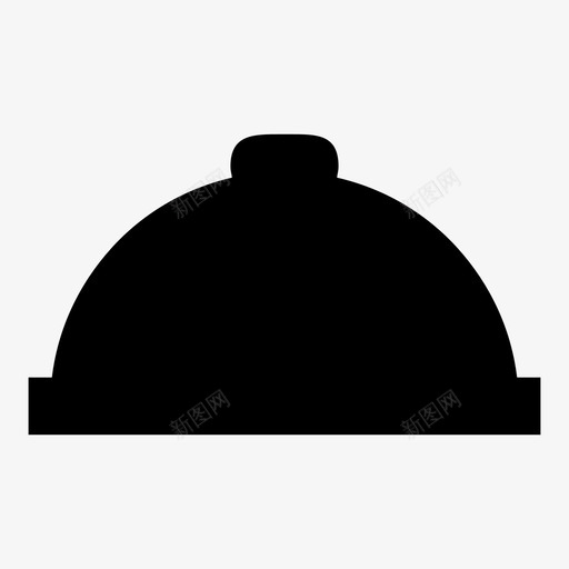 食物cloche图标svg_新图网 https://ixintu.com cloche 食物