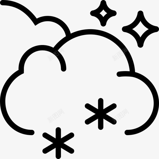 下雪天气预报史玛西克星天气2概述图标svg_新图网 https://ixintu.com 下雪 史玛西克星天气2概述 天气预报