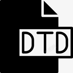DTDdtd文件编码开发图标高清图片