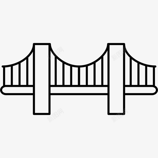 文森特托马斯桥纪念碑纪念碑3图标svg_新图网 https://ixintu.com 文森特托马斯桥 纪念碑 纪念碑3