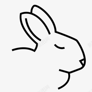 兔子动物农场图标图标