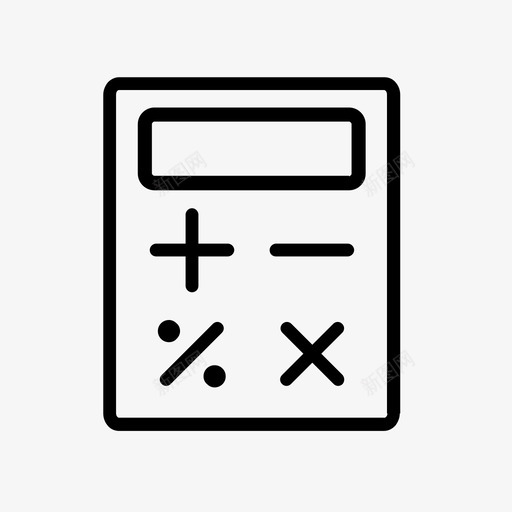 计算器业务计算图标svg_新图网 https://ixintu.com 业务 计算 计算器 财务 财务图标第1卷