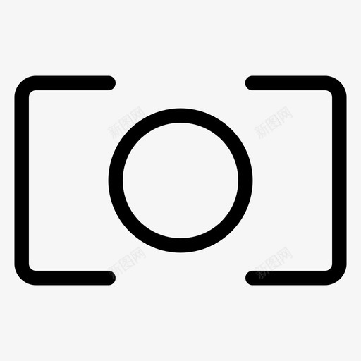 取景器照相机摄影图标svg_新图网 https://ixintu.com 中型 取景器 摄影 照相机 聚光灯