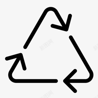回收环境再利用图标图标
