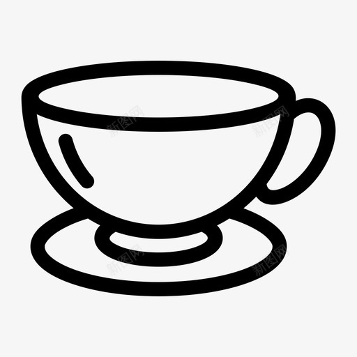 杯子热杯茶杯图标svg_新图网 https://ixintu.com 杯子 热杯 玻璃杯 茶杯