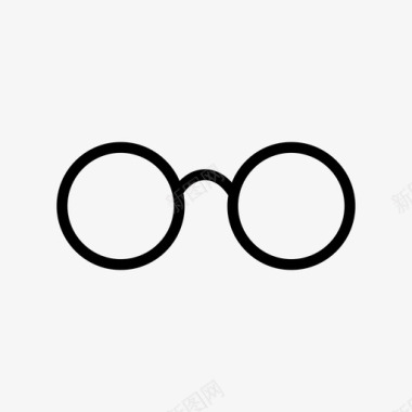 眼镜眼睛视觉图标图标