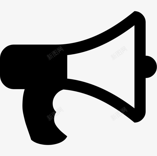 bullhorn2svg_新图网 https://ixintu.com bullhorn2