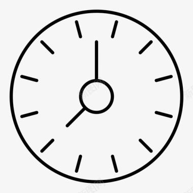 时钟速度表时间图标图标