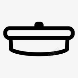 祖拉玉米饼加热器墨西哥卡祖拉上菜图标高清图片