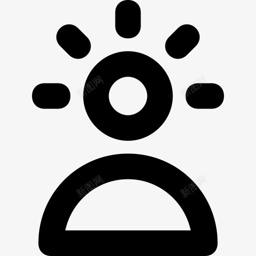 天才想法智慧图标svg_新图网 https://ixintu.com 人 天才 想法 教育平滑线图标 智慧