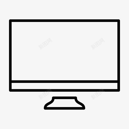 电脑电脑显示器电脑屏幕图标svg_新图网 https://ixintu.com 电脑 电脑屏幕 电脑显示器 电脑系统