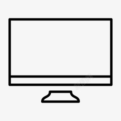 电脑系统标志矢量电脑电脑显示器电脑屏幕图标高清图片