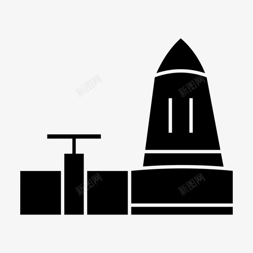 哈拉雷建筑地标图标svg_新图网 https://ixintu.com 哈拉雷 地标 建筑 旅游 纪念碑 首都世界地标符号