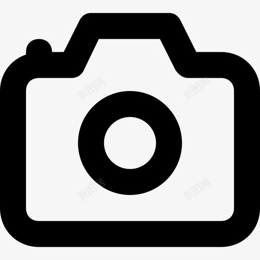 相机图像照片图标svg_新图网 https://ixintu.com 图像 图片 摄影 教育平滑线图标 照片 相机