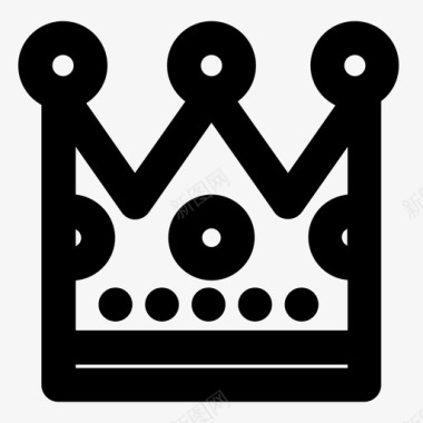 皇冠国王王后图标图标