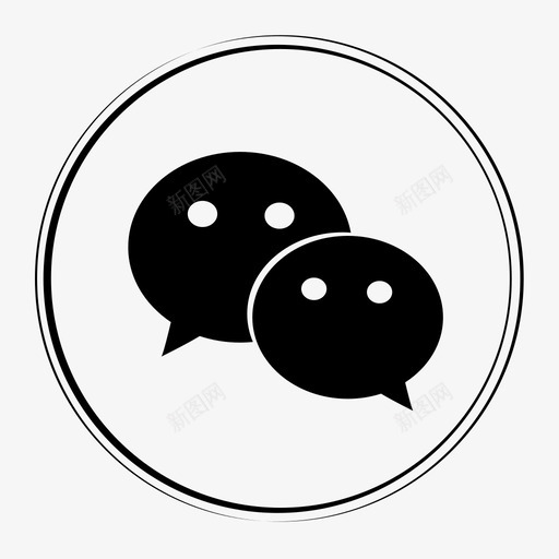 -weixinsvg_新图网 https://ixintu.com -weixin