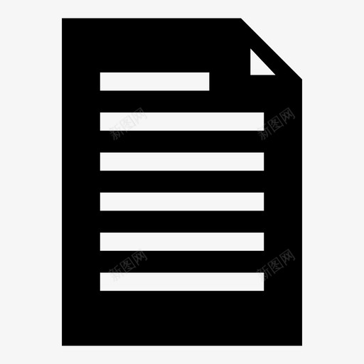 模板左对齐纸张图标svg_新图网 https://ixintu.com 左对齐 文本 模板 模板对齐 段落 纸张