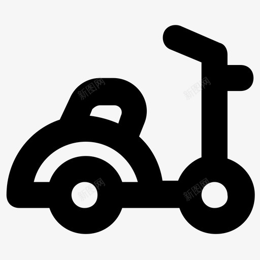 vespa摩托车滑板车图标svg_新图网 https://ixintu.com vespa 摩托车 旅行和地点平滑线图标 滑板车 车辆