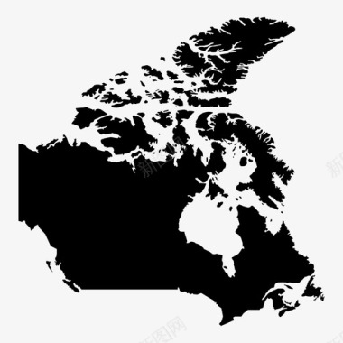 加拿大美国国家图标图标