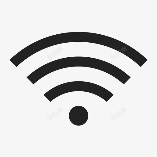 网络信号svg_新图网 https://ixintu.com 网络信号 wangluoxinhao wifi high