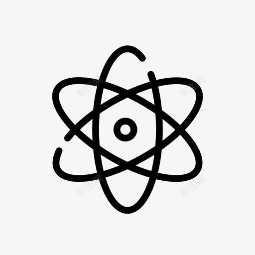 科学原子洞察力图标svg_新图网 https://ixintu.com 办公室 原子 洞察力 物理 科学 量子