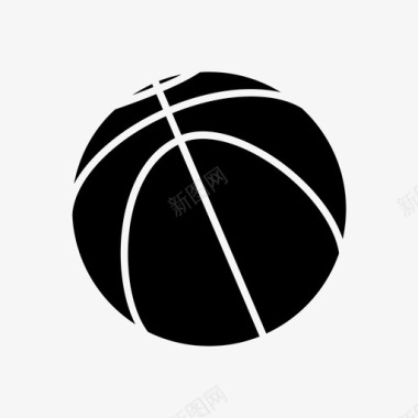 篮球篮球队皮球图标图标