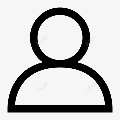 ic_用户svg_新图网 https://ixintu.com ic_用户