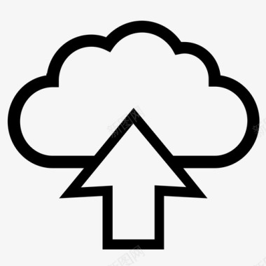 云上传保存存储图标图标