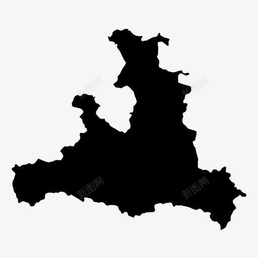 萨尔茨堡奥地利地图图标svg_新图网 https://ixintu.com 地图 奥地利 奥地利各州 州 萨尔茨堡
