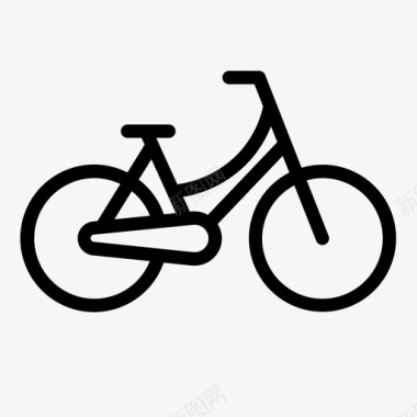 阿姆斯特丹自行车基本自行车图标图标