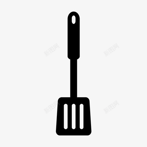抹刀厨师油炸食品图标svg_新图网 https://ixintu.com 厨师 厨房 器具 家用 抹刀 油炸食品
