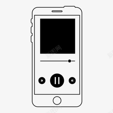 音乐应用程序itunesspotify图标图标