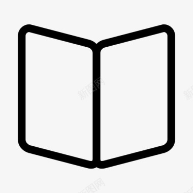 书籍用户界面收藏图标图标