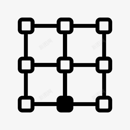 底部中心位置参考图标svg_新图网 https://ixintu.com 位置 参考 工具 底部中心 设计