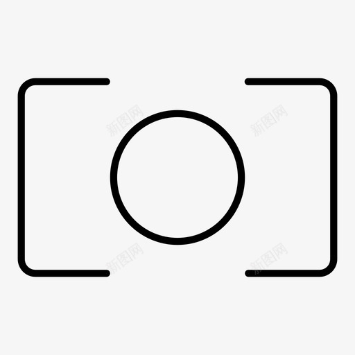 取景器照相机镜头图标svg_新图网 https://ixintu.com 取景器 摄影 照相机 聚光灯 镜头