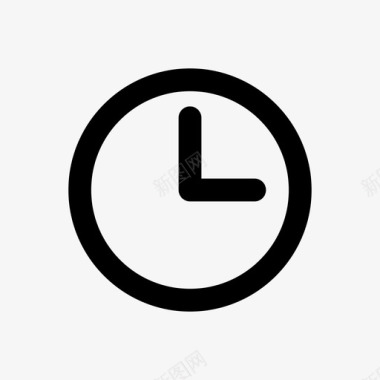 时钟时间用户界面图标图标