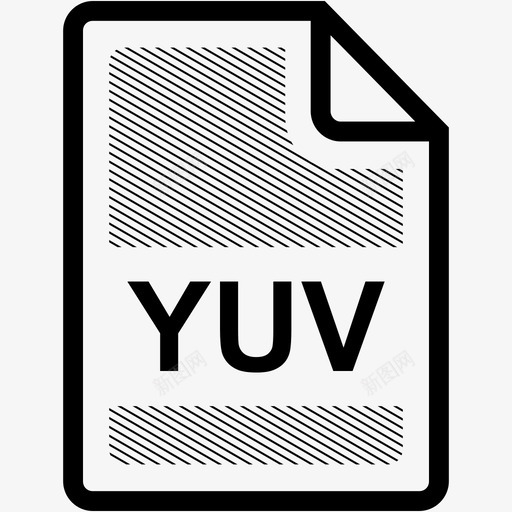 yuv文件扩展名格式图标svg_新图网 https://ixintu.com yuv文件 扩展名 文件格式 格式 类型