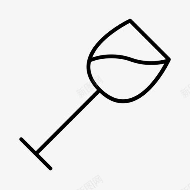 酒杯鉴赏家葡萄栽培图标图标