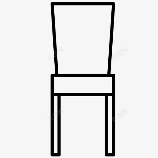 家具椅子沙发图标svg_新图网 https://ixintu.com 家具 家具6个系列 抽屉 桌子 椅子 沙发