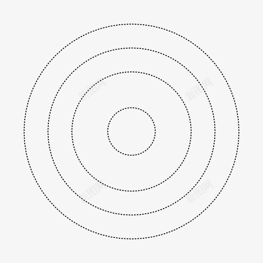 图案圆短划线图标svg_新图网 https://ixintu.com 图案 图案虚线 圆 点 目标 短划线