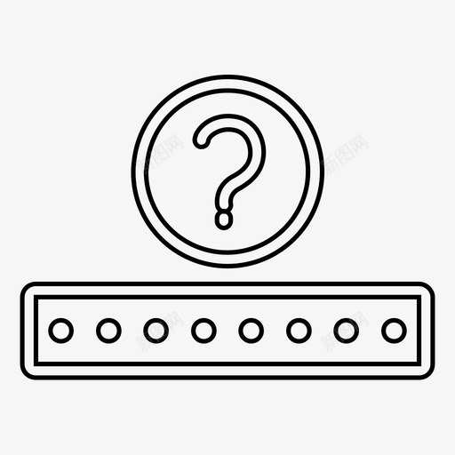 密码提示关于密码图标svg_新图网 https://ixintu.com 关于密码 密码提示