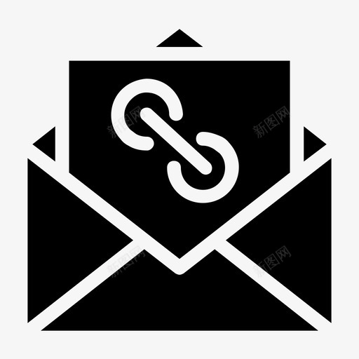 电子邮件联系人信件图标svg_新图网 https://ixintu.com 信件 消息 电子邮件 电子邮件字形 联系人 链接
