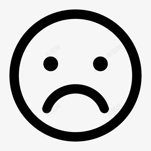 frownsvg_新图网 https://ixintu.com frown