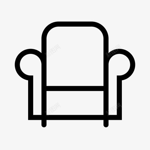 空沙发svg_新图网 https://ixintu.com 空沙发