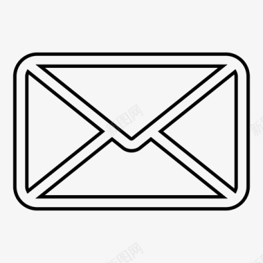 邮件通讯电子邮件图标图标