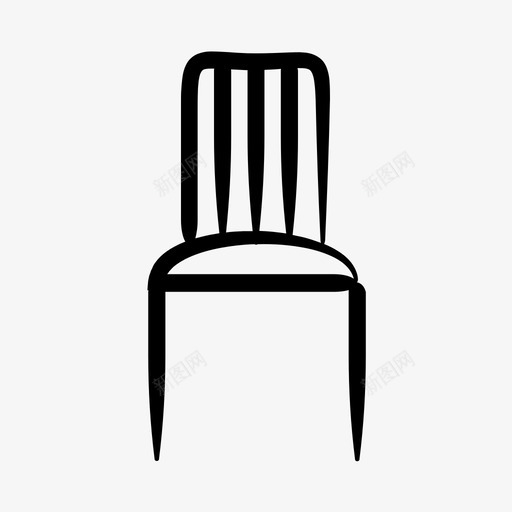 椅子木工家具图标svg_新图网 https://ixintu.com 家具 座椅 手绘 木工 木工制品 椅子