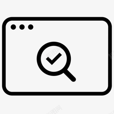主动搜索批准认证图标图标