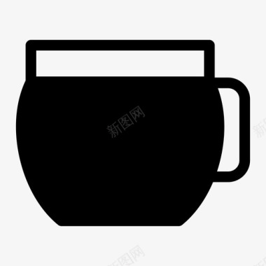 杯子咖啡杯饮料图标图标