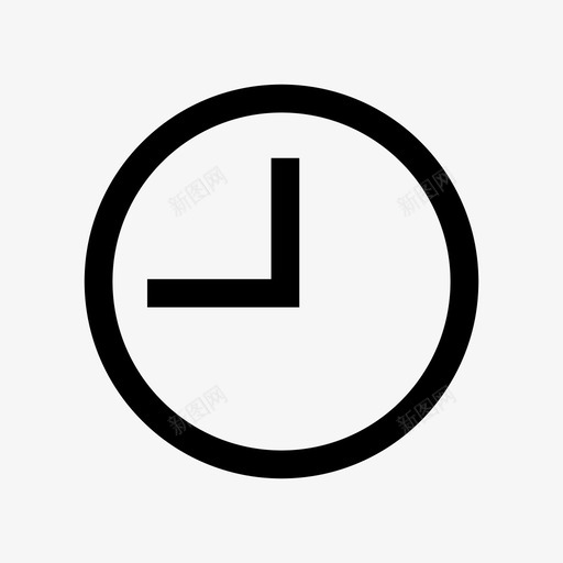 时钟圆圈历史图标svg_新图网 https://ixintu.com 历史 图标 圆圈 时钟 时间