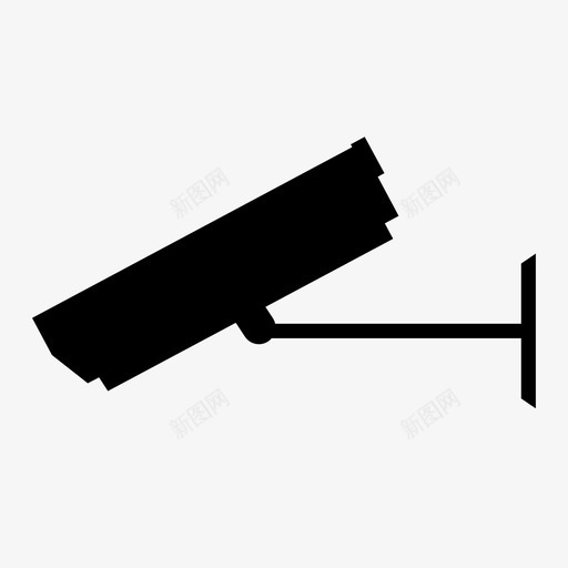 监控摄像机闭路电视保安图标svg_新图网 https://ixintu.com 保安 监控摄像机 闭路电视